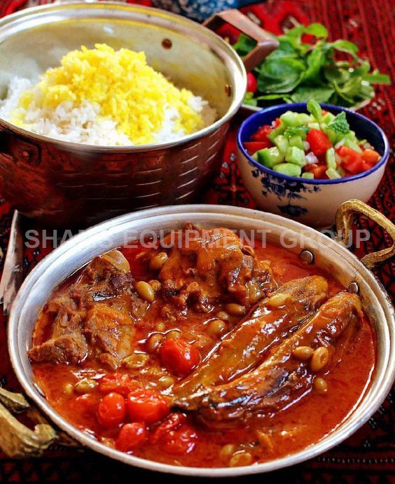 اجاق گاز سه شعله خورشتی